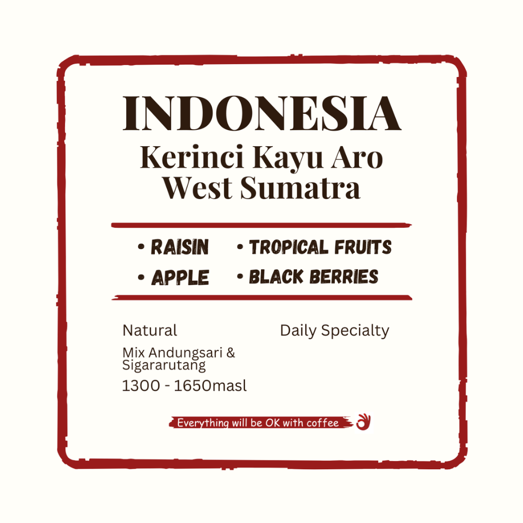 Indonesia Kerinci Kayu Aro West Sumatra