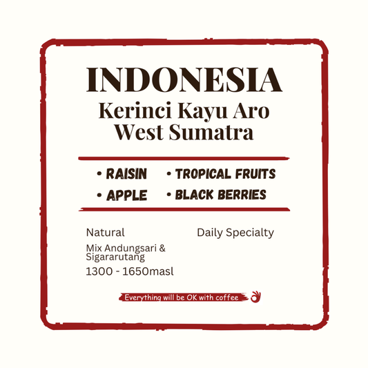 Indonesia Kerinci Kayu Aro West Sumatra