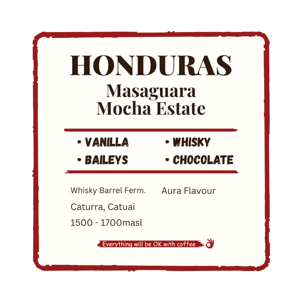 Honduras Masaguara Mocha Estate Sherry Whisky Fermentation