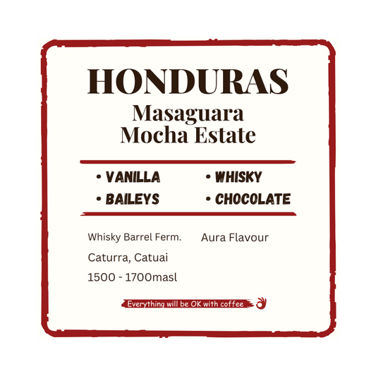 Honduras Masaguara Mocha Estate Sherry Whisky Fermentation